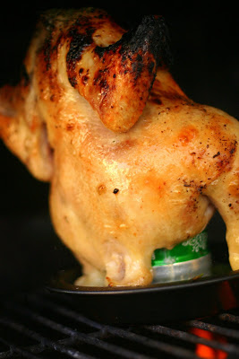 Poulet à la canette de bière - Cinq Fourchettes