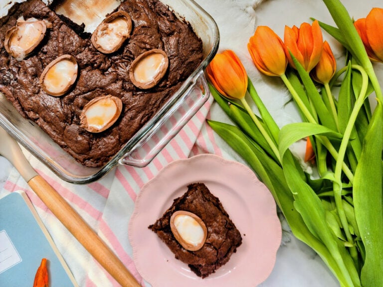 oeufs cadbury brownie recette coco Cinq Fourchettes chocolat paques