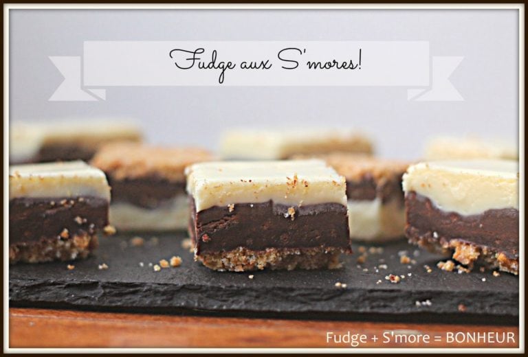 Fudge aux S'mores! - Cinq Fourchettes