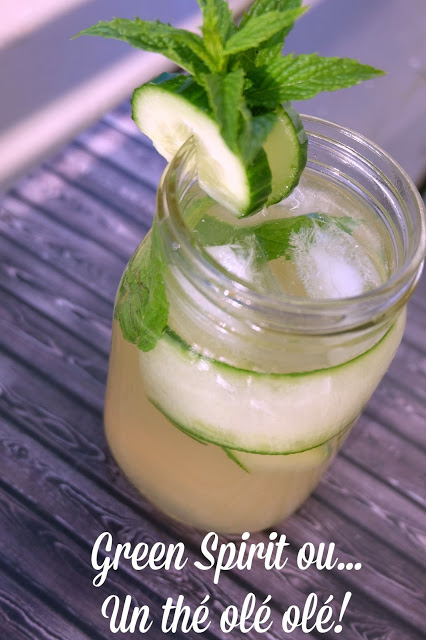 Green spirit ou un drink au thé! - Cinq Fourchettes