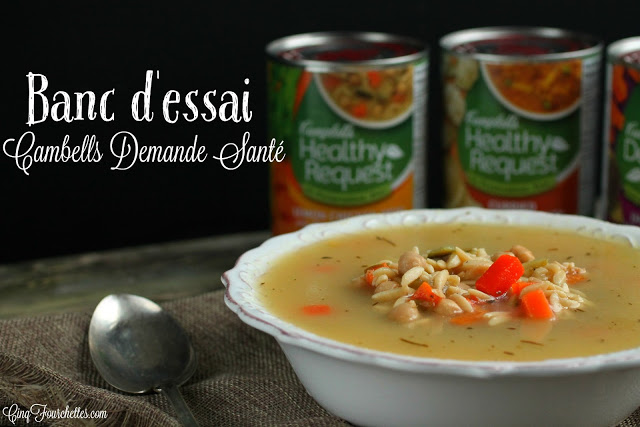 Banc d'essai : soupe Campbell's Demande Santé - Cinq Fourchettes 