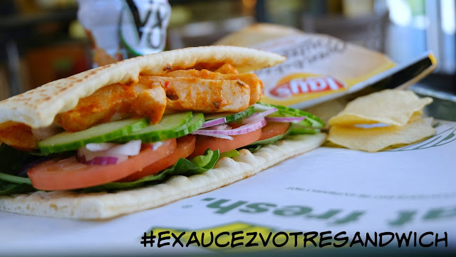 Subway au poulet au beurre