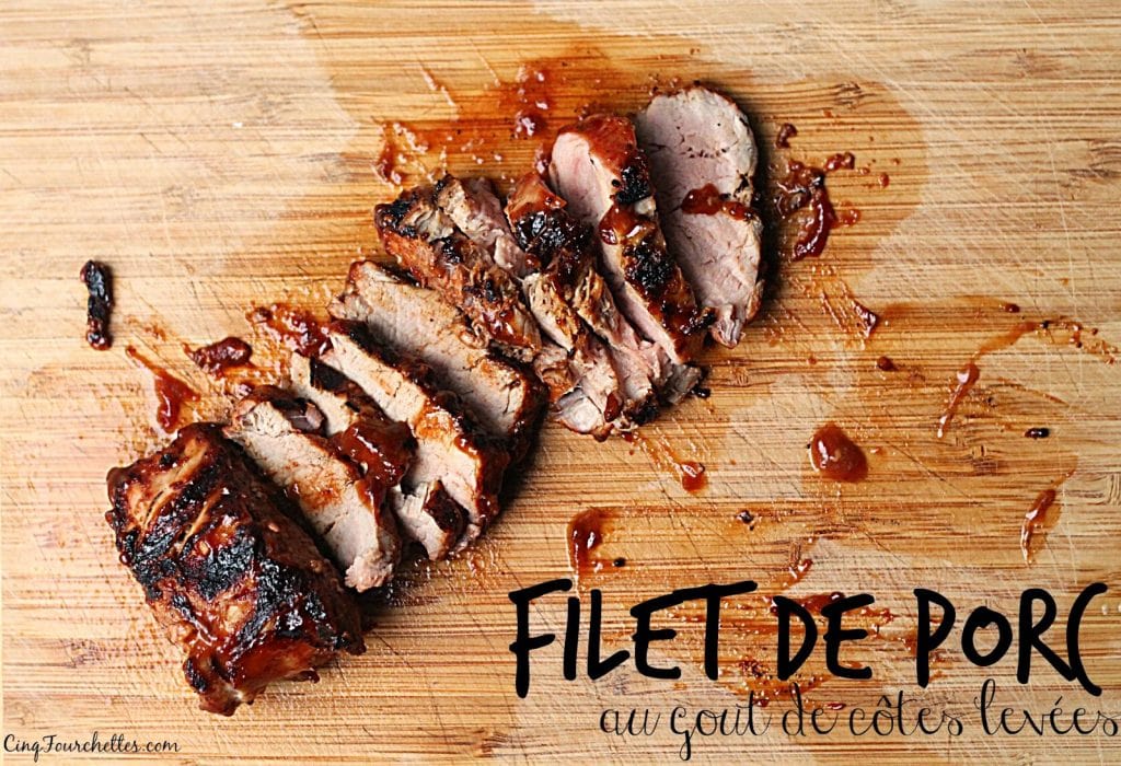 Filet de porc au goût de côtes levées /Cinq Fourchettes