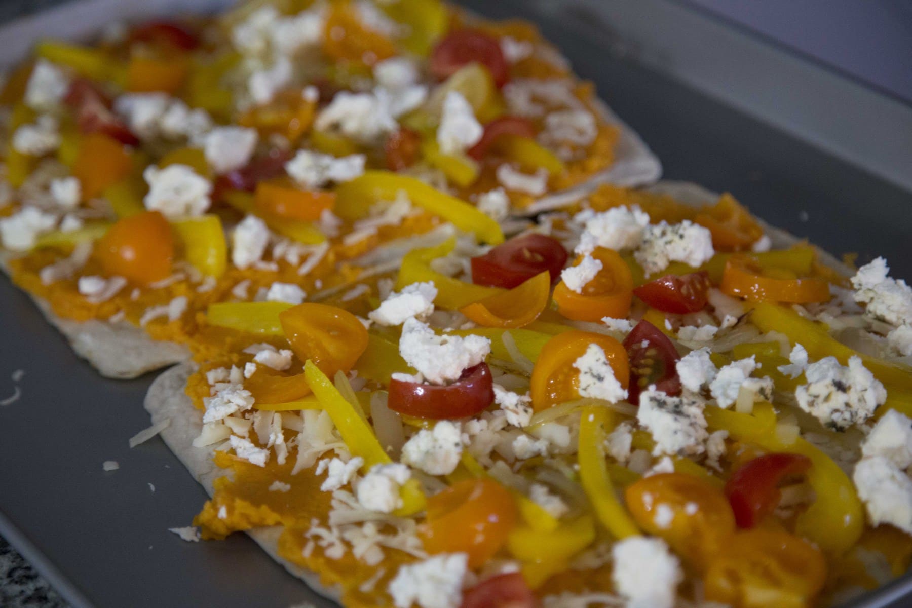 Pizza à la patate douce
