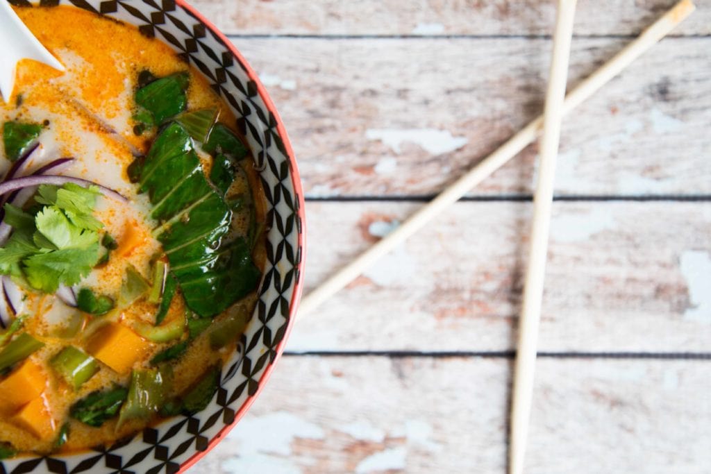 Soupe thaï juste WOW ! / Cinq Fourchettes