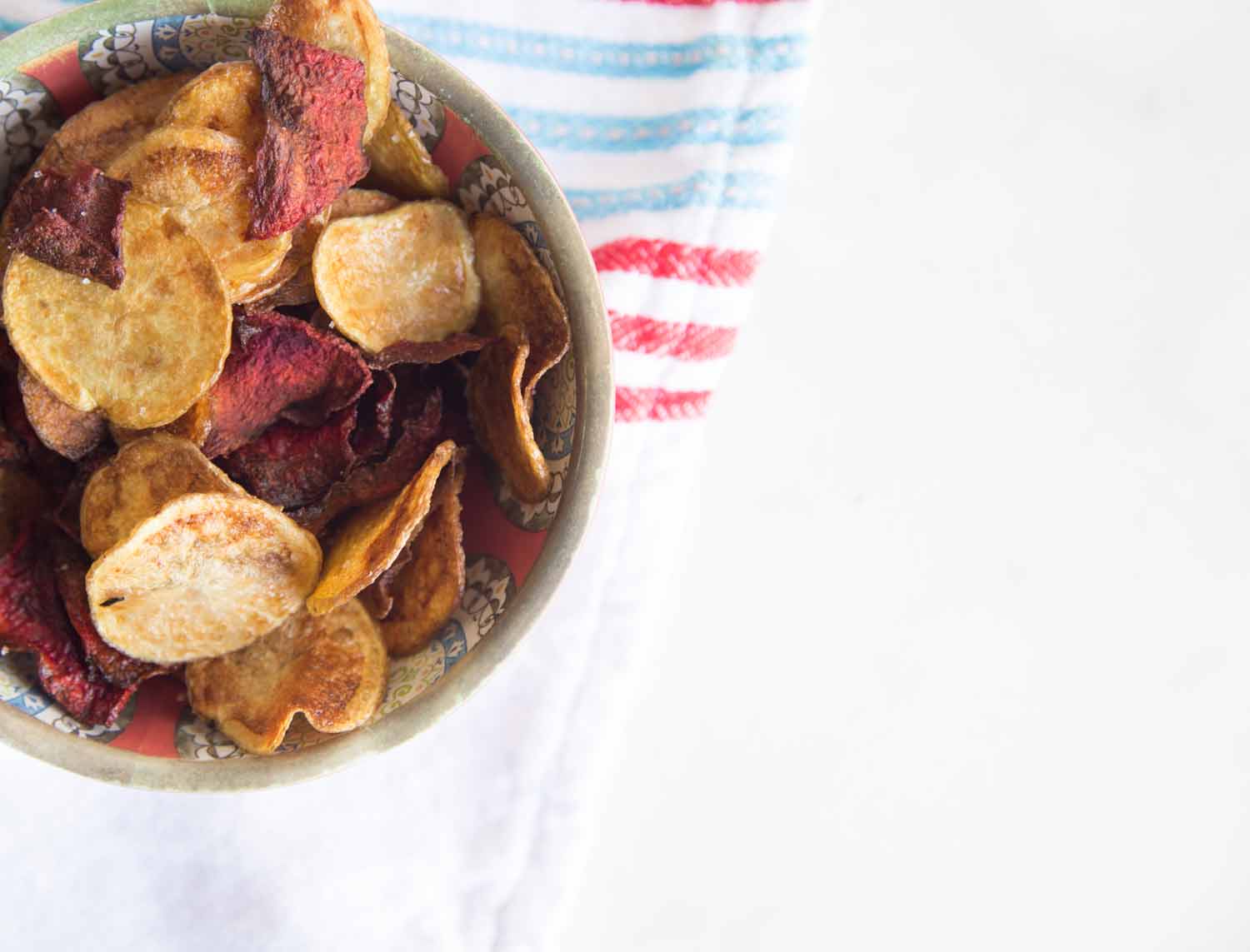 Chips de betteraves et pommes de terre Cinq Fourchettes