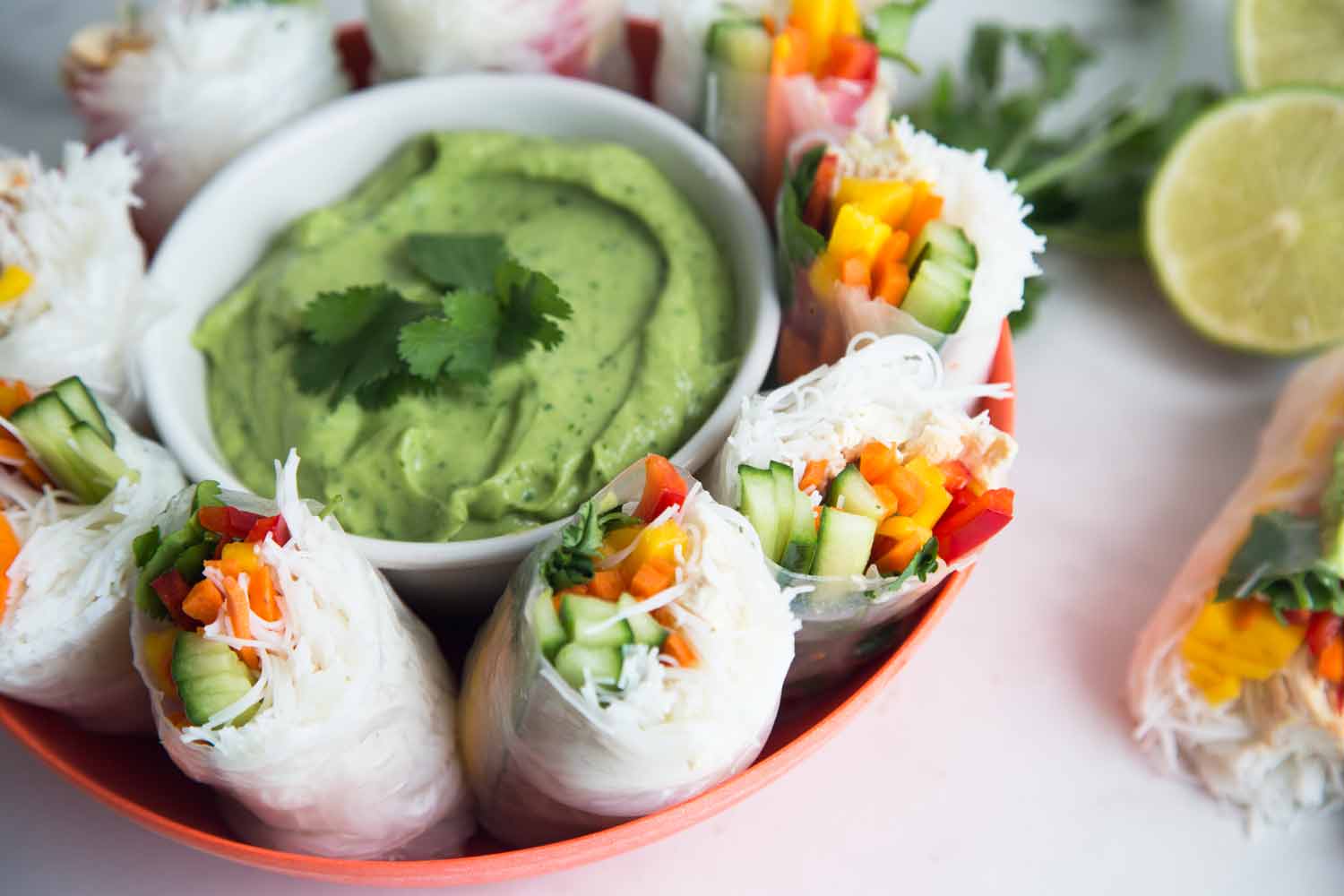 rouleaux de printemps au poulet Cinq Fourchettes