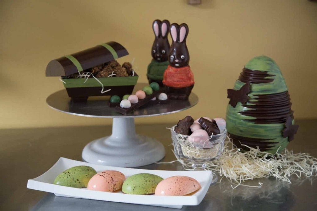 Les Mains Sucrées : De beaux chocos artisanaux pour Pâques !