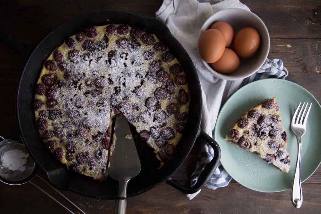 Clafoutis aux cerises Cinq Fourchettes