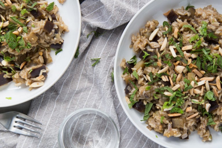 biryani riz aubergine recette