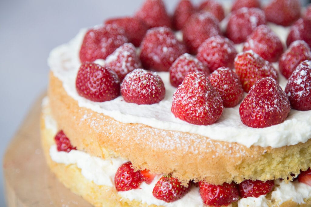 shortcake fraises strawberry recette recipe Cinq Fourchettes