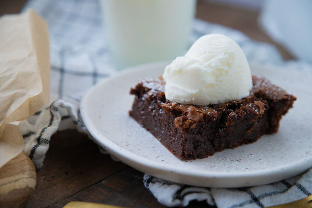 brownies caramel cinq fourchettes recette recipe dessert