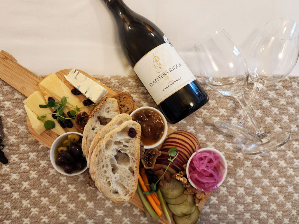 Planters ridge winery Nova Scotia Nouvelle Écosse cinq fourchettes voyage