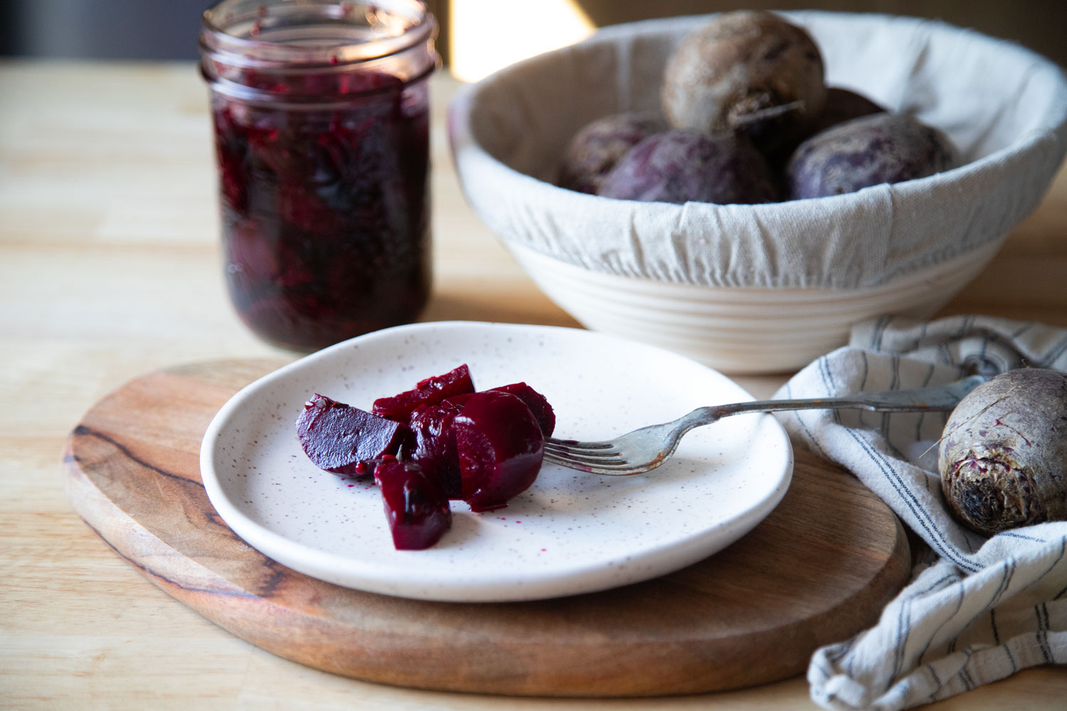 betteraves marinées beets cinq fourchettes recette