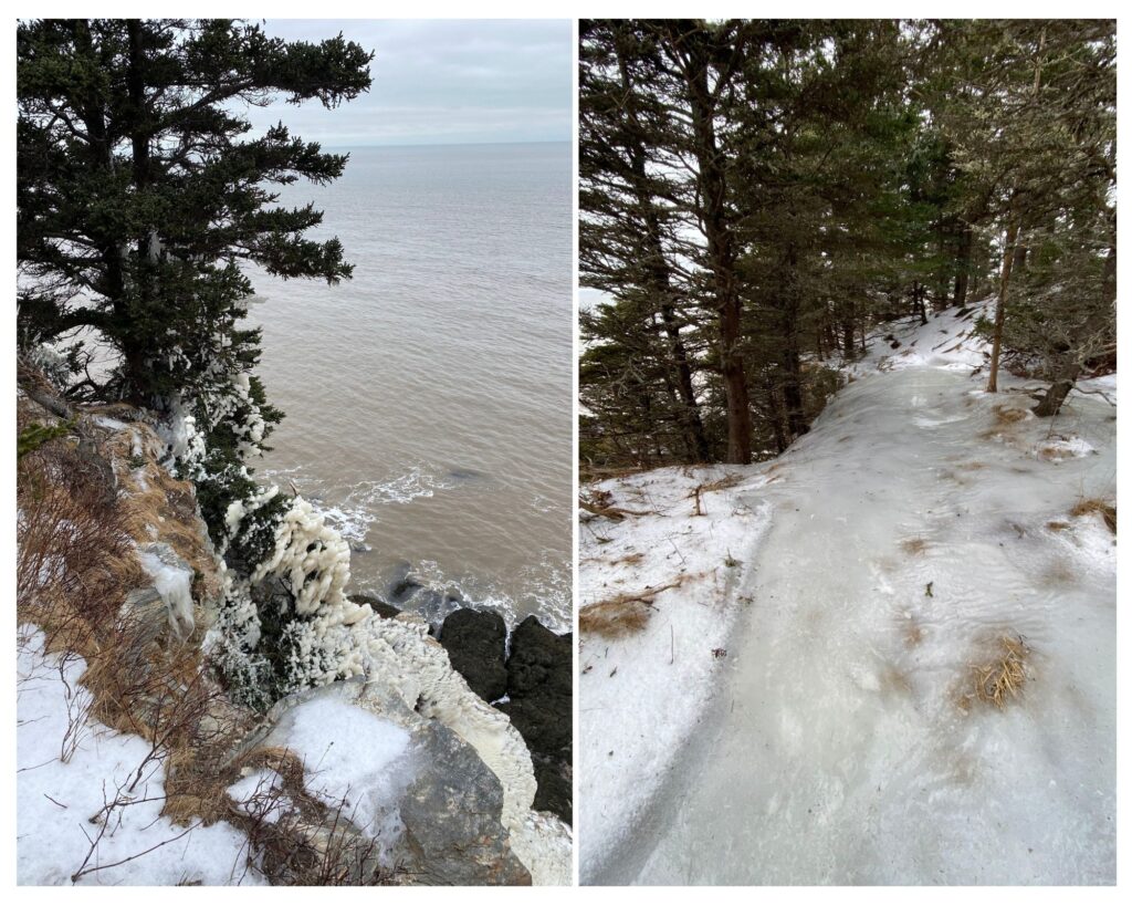 Baie de Fundy Nouveau Brunswick Cinq Fourchettes